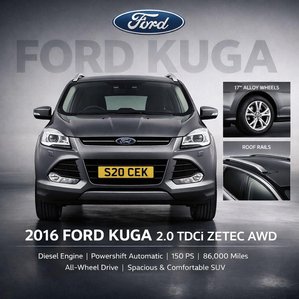 2.0 TDCi Zetec SUV 5dr Diesel Powershift AWD Euro 6 (s/s) (150 ps)